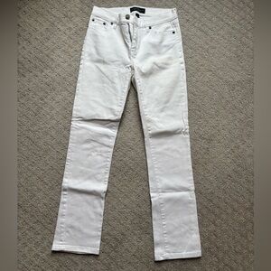 Ralph Lauren Women's White Straight Leg Jeans